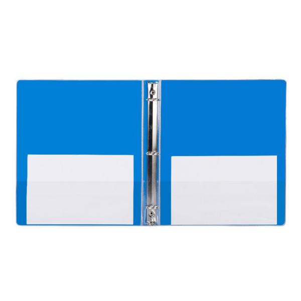 Carpeta de papel de adhesivo de PVC de impresión de perlas A4 personalizada con material de PVC y archivo de caja