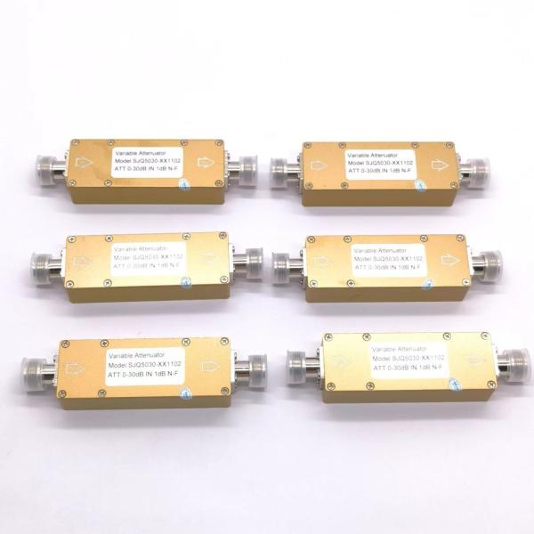 Регулируемый аттенуатор для интерфейса N-F DC-3000MHz 5W Шаг аттенуатора Step Att