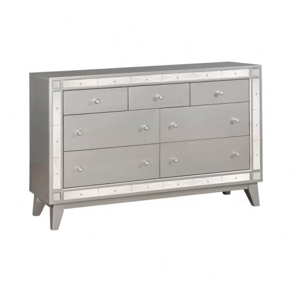 Custom Made upholstered Contemporary Bedroom Sets MDF Wood