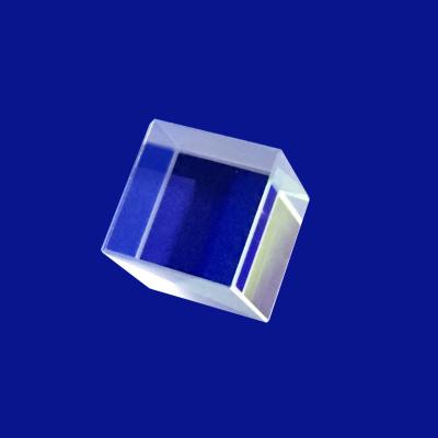 10/5 a 60/40 de projeto transparente da lente ótica, cubo de vidro ótico de X
