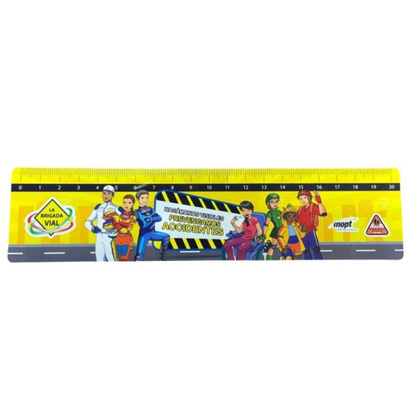 Flexible Full Colour Printed PVC Ruler For Promotions Custom Size And Shape
