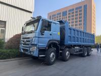 380hp Sinotruk Howo 8x4 Dump Truck 12 Wheels HW76  ZZ3317V3567B1R RHD Elegant Blue