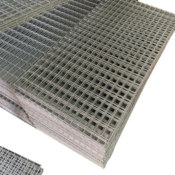 Powder Coated 5x10cm 6mm Welded Steel Mesh Panels