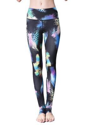 CPG Global Women's Seamless Gym Fitness Leather Black Sport Pants Yoga Leggings HK22