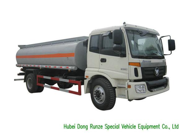FOTON AUMAN Fuel Delivery Truck With Stainless Steel Tank PTO Fuel Pump 12CBM