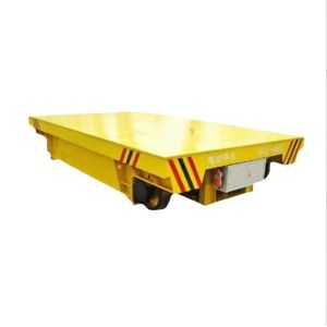200 KG Electric Flat Car with Wireless Remote Control and 360 Degrees Rotating