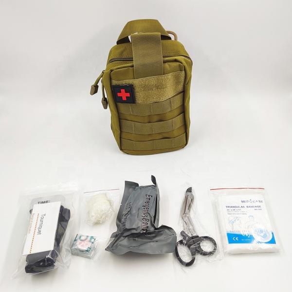 Ferramenta tática SOS 20cm da engrenagem de Kit Backpack Outdoor Emergency Survival dos primeiros socorros das forças armadas