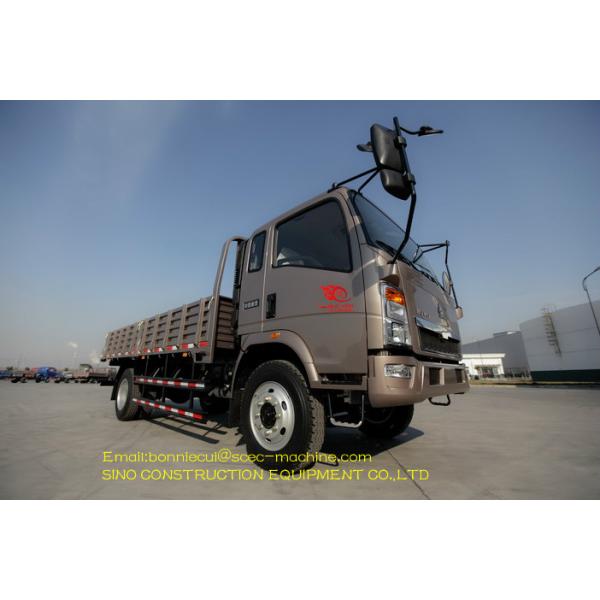 HOWO 4 Ton Light Duty Trucks 4x2 Right Hand Drive Truck Diesel Engine