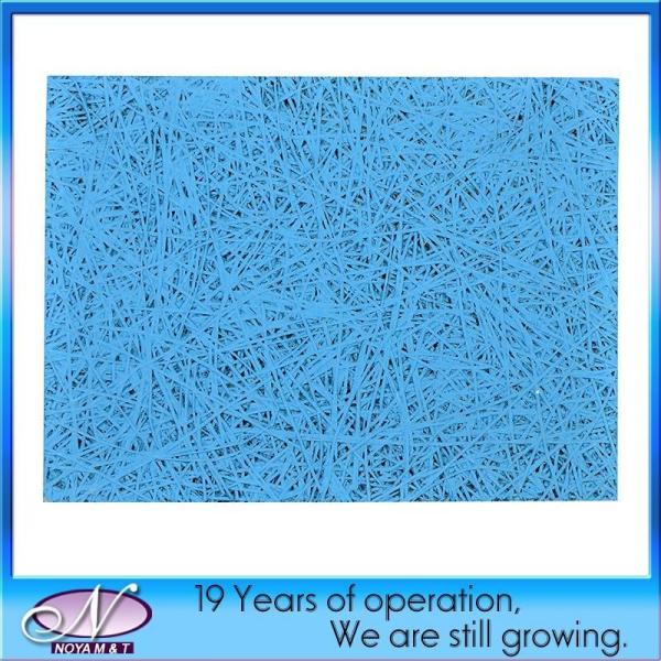 Wood Wool Board 1200*2440mm Colorful Installation Acoustic Fiber Cement Ceiling