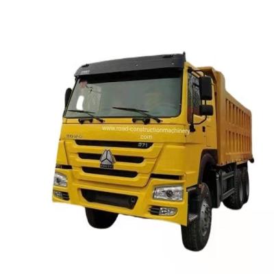 SINOTRUK Howo 12.00R20 Tyres 371hp Used Dump Truck 20cbm For engineering transportation