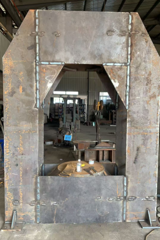 Custom-made Tire Mounting/Dismounting machine 500 Tons Press-on Solid Tire Press Machine 11KW 480V with CHINT Transformers, Breakers and Contactors