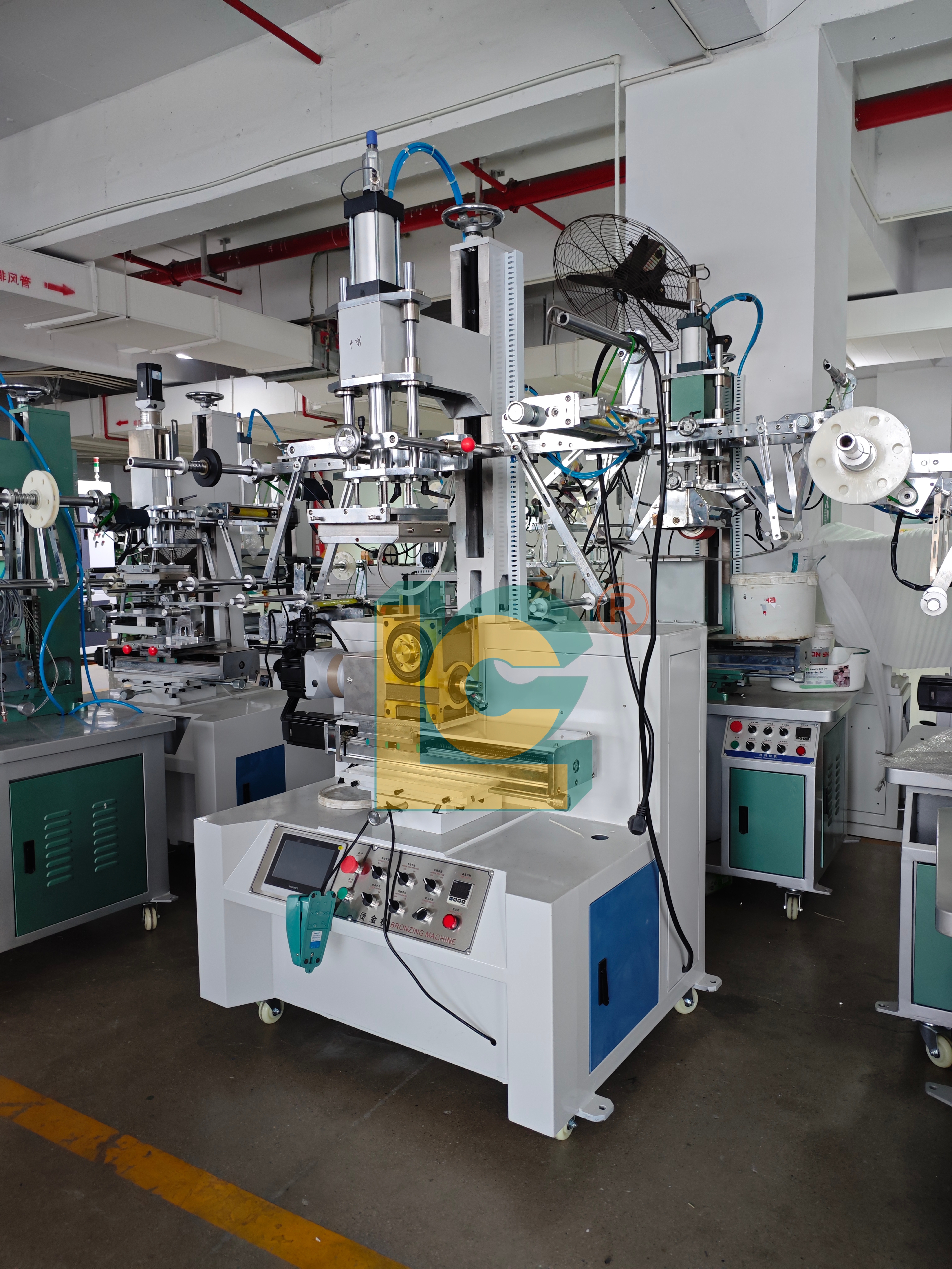 LC High-Speed Automatic Dual-Panel Foil Stamping System