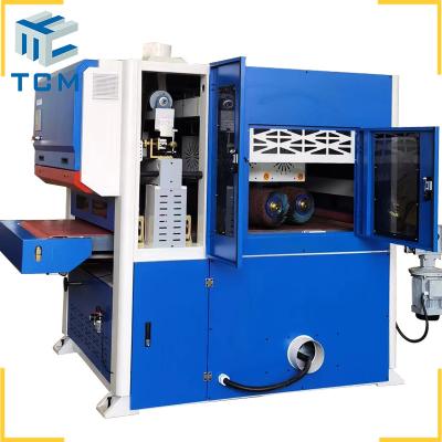 Metal Sheet Automatic Sheet Polishing Machine Sanding Deburring Machine 2200mm