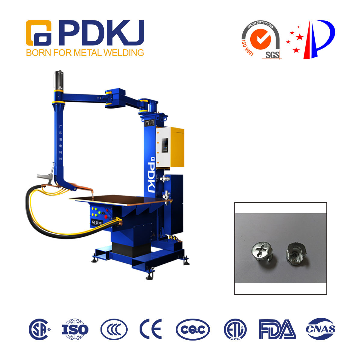 OEM сварочного аппарата пятна таблицы PDKJ 1000HZ безшовный для оборудования
