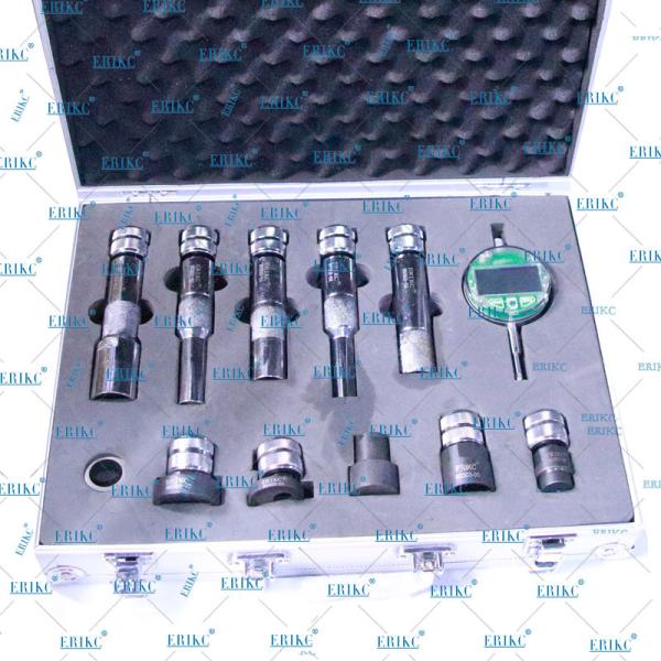 ERIKC black injector Lift measurement tools common rail nozzle universa measuring auto injector repair tool