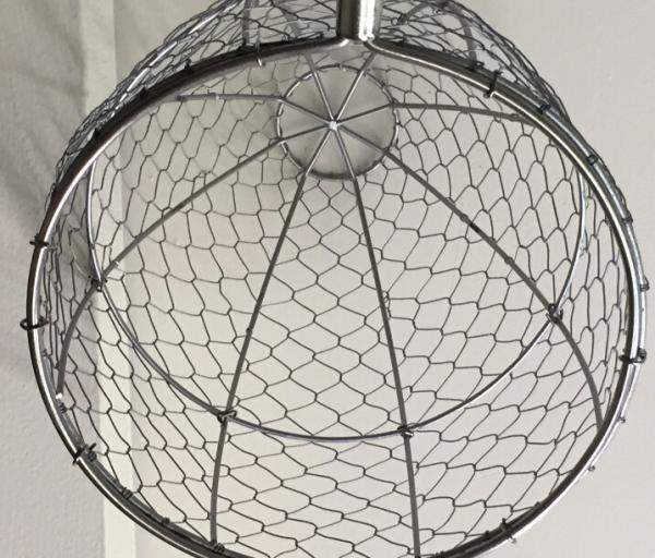 Hot dipped galvanized wire oyster basket,galvanized wire clam basket,factory price