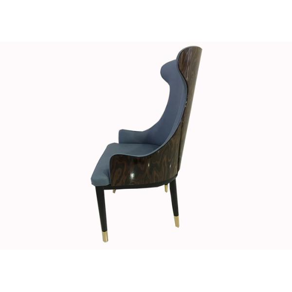 Anti Rust 56.5cm 102.5cm Upholstered Modern Dining Chairs