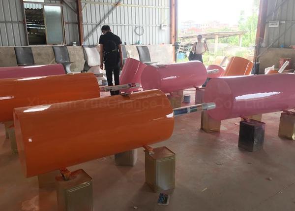 Large Size Fake Popsicle Sculpture , Fiberglass Cartoon Sculpture For Advertising