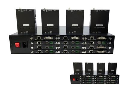 Do transmissor video do prolongamento de HDMI 4K HDBaseT conector fêmea com 12 portos
