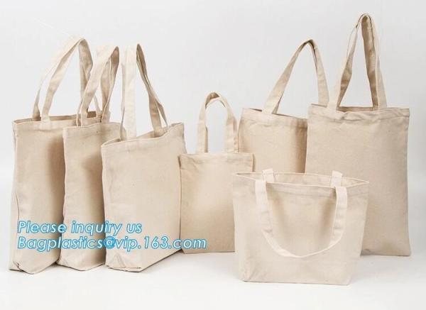 Cotton handle bag shopping tote bag with custom printing,waxed standard size 12oz organic blank rope handle cotton canva