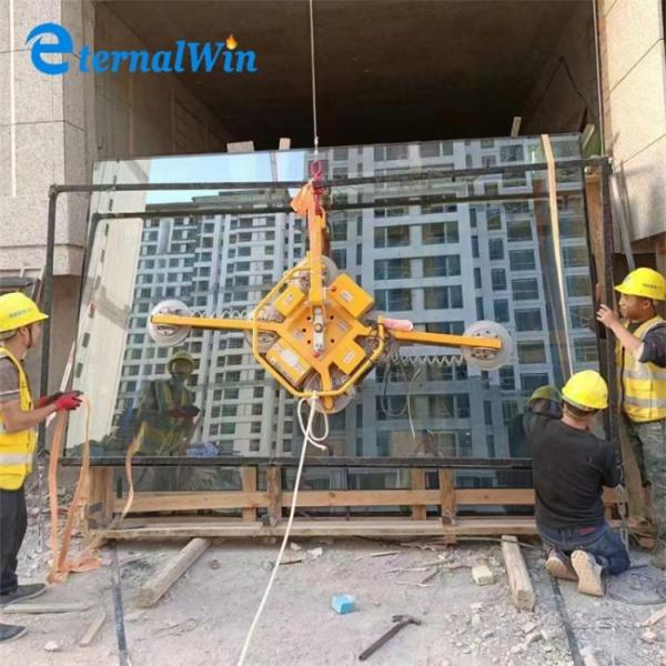 Equipamento de elevação de vácuo de vidro a bateria de corrente contínua 400 kg 1000 kg 1200 kg