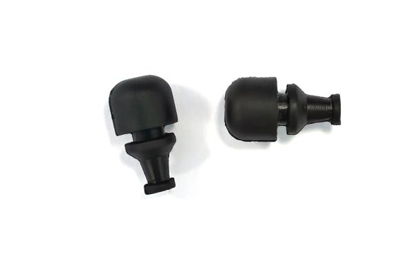 F.VMQ Silicone Rubber Stopper 60 Shore FKM Small Rubber Plugs