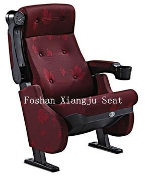PU Cold Molded Foam Commercial Movie Theater Seats For Music Hall Flame Retardant