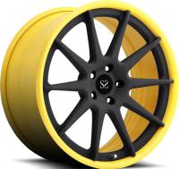 20x10.5 20x12 2PC forjado orlara o disco do preto do tambor do brilho para Nissan GT-R