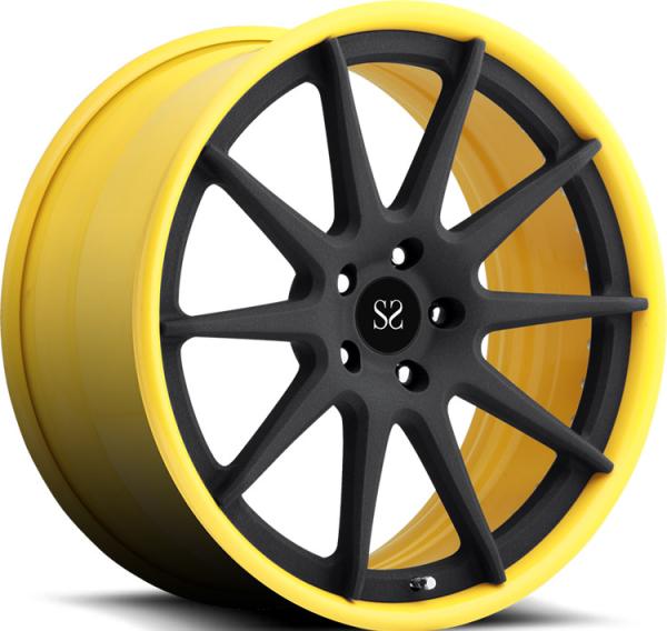 18 19 20 21 22 pouces 5x112 roues de classe Slk 2 Pc alliage d'aluminium forgé A6061 T6 Styling Jantes personnalisées