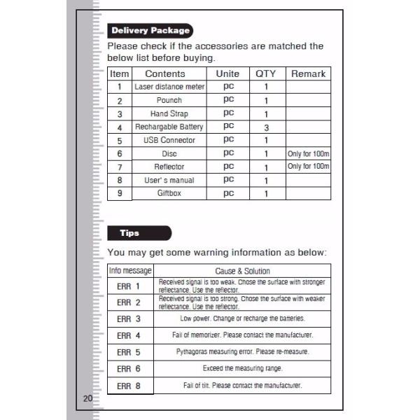 Rechargeable 70m Color display high-precision Laser rangefinder distance meter trena Laser tape measure Diastimeter