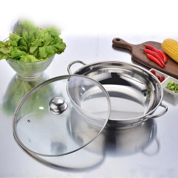 Wholesale Food Grade Stainless Steel Cookware Pot Induction Cooker Soup Pot Stainless Steel Cooking Pot