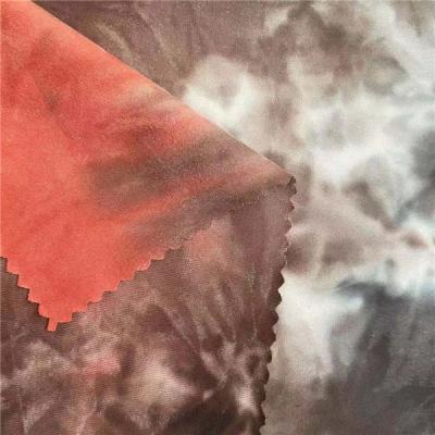 100% Cotton Tie-Dyed Jersey Breathable Sports Fabric 32S 180gsm 160cm
