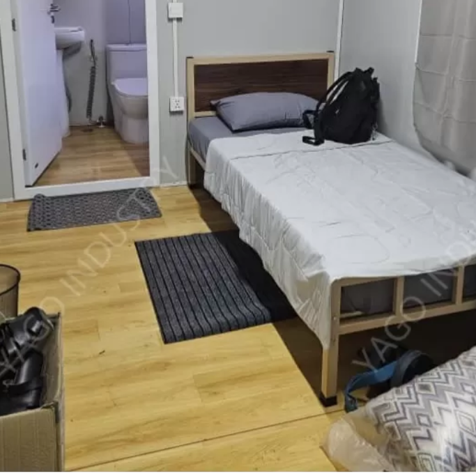 Customized Prefab Portable Folding Houses Modular Homes Accommodation
