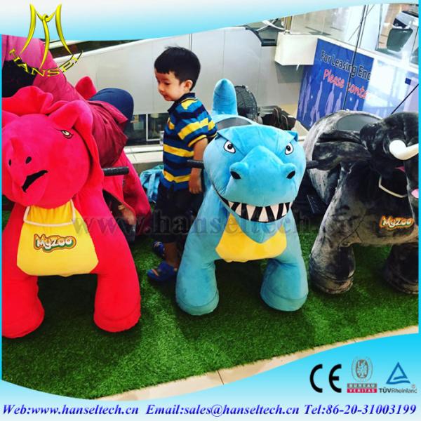 Hansel mini amusement park ride happy toy animal coin electric ride are hot in shopping mall when carnival arrives
