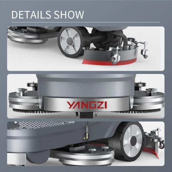 YZ-X5 China Proveedor Conducción de la máquina de lavado de pisos sin cable comercial automático