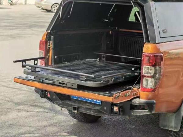 Universal 4X4 Pickup Bed Sliding Truck Cargo Drawer Steel Ute Car Out Truck Tray