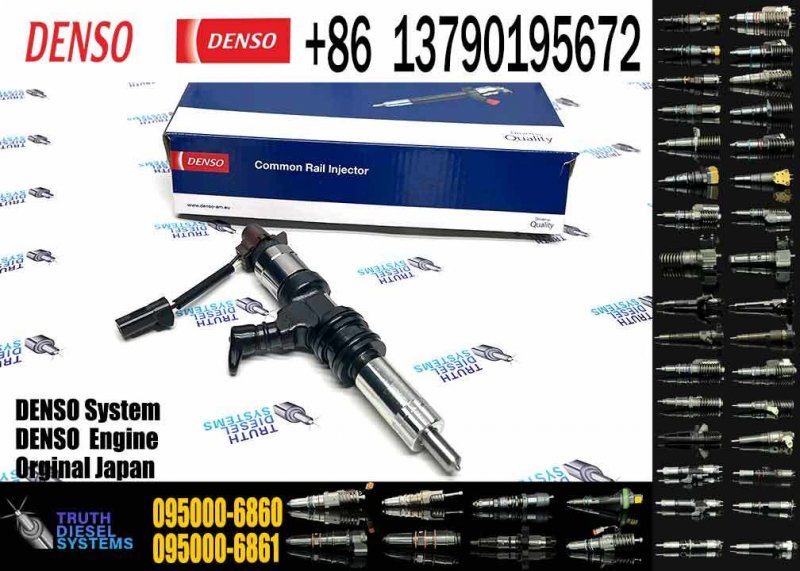 095000-6860 23670-59055 High Qualit Common Rail Deisel Fuel Injector Rail Engine Fuel Injector