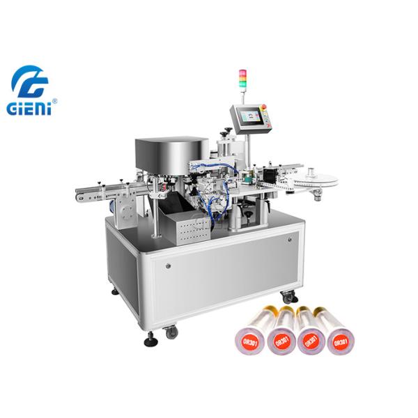 Машина для прикрепления этикеток губной помады управлением 2KW 90pcs/Min PLC