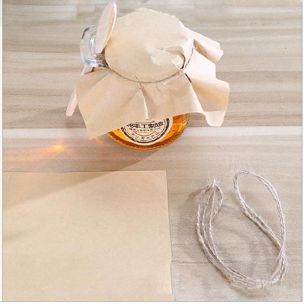 250ml Small Glass Canning Jars , Recycled Glass Jars With Wooden Spoon