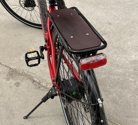 Women Elder Man Shopping City Cheap ML9 Commuter Electric Bike Aluminum double two Batteries Ebike 20Ah 150km Long range