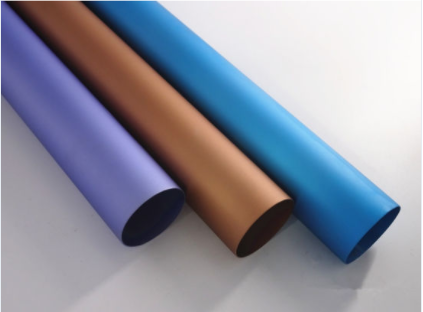 Color Anodized Metric Aluminum Tubing , Auto Parts Bending Aluminum Tubing