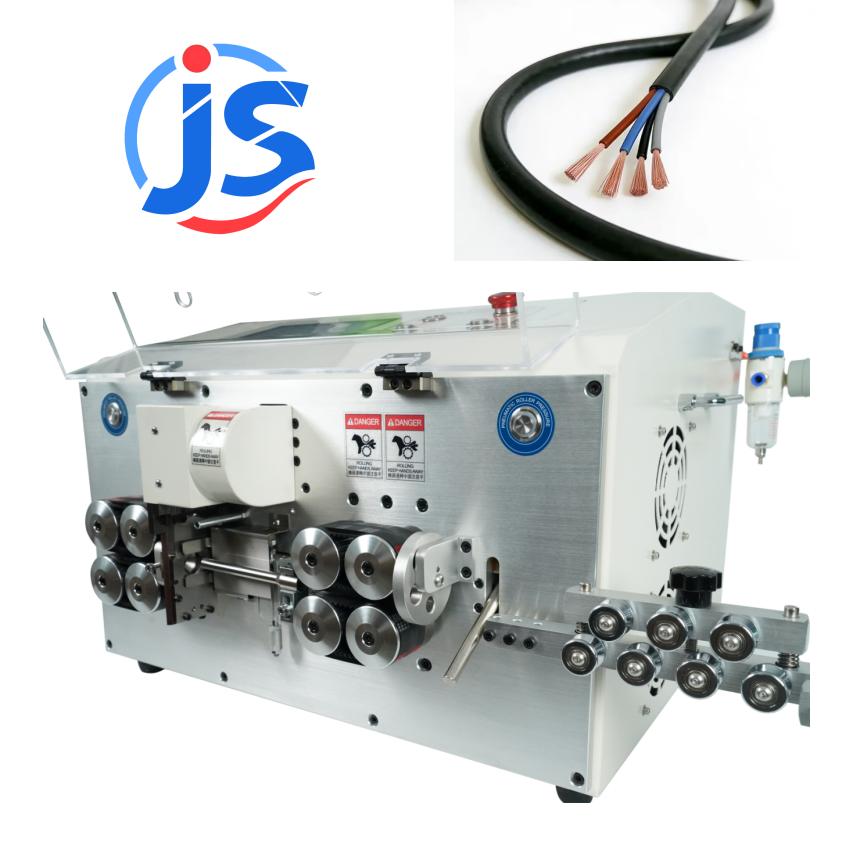 Accelerated Round Sheath Inner and Outer Double Layer Peeling Machine 650W Multi Functional Metal Stripping Peeling Machine