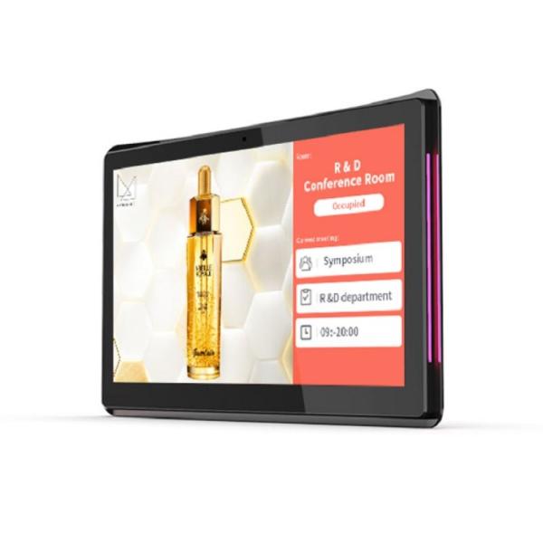 10.1インチ NFC POE 壁掛け式会議室用 Android タブレット LEDライトバー付き