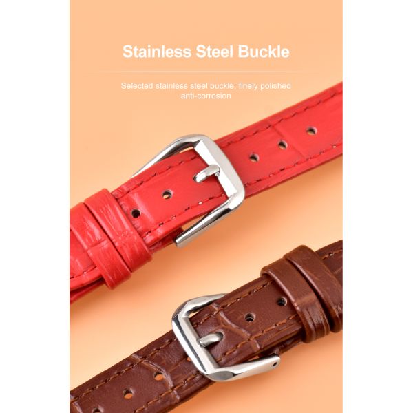 Narrow, Exquisite Genuine Leather Strap