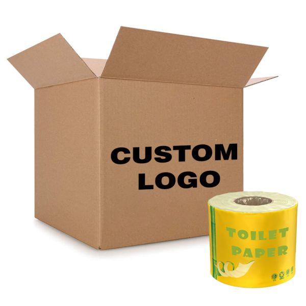 Bamboo Pulp Customized Toilet Roll Offers ultra Strong Toilet Paper Toilet Tissue
