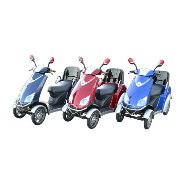 Customized 500W 4 Wheel Outdoor Mobility Scooter For Old Man