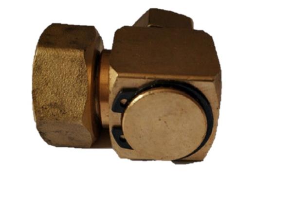 Brass Material  Garden Hose Reel Accessories 3/4 Inch Hose Reel Swivel Connector
