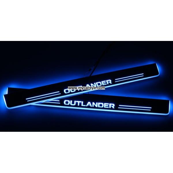 Mitsubishi Outlander car Water proof Welcome pedal auto lights sill door pedal