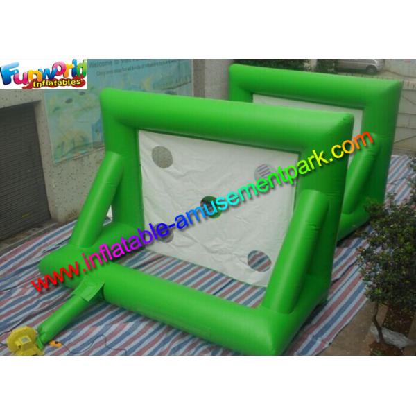 Meta inflable del fútbol, arena inflable del fútbol de la meta del lanzamiento con los 4m x 3M