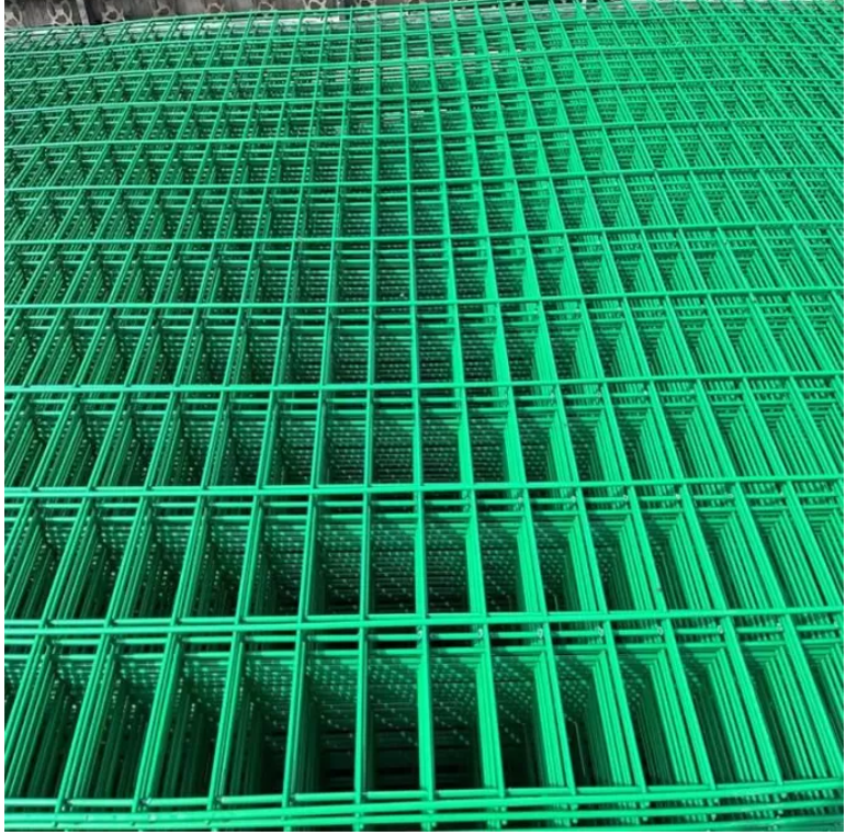 Outdoor Grade 2.5mm PVC Welded Wire Mesh Panel with 60×60mm Mesh Opening for Yard Fencing